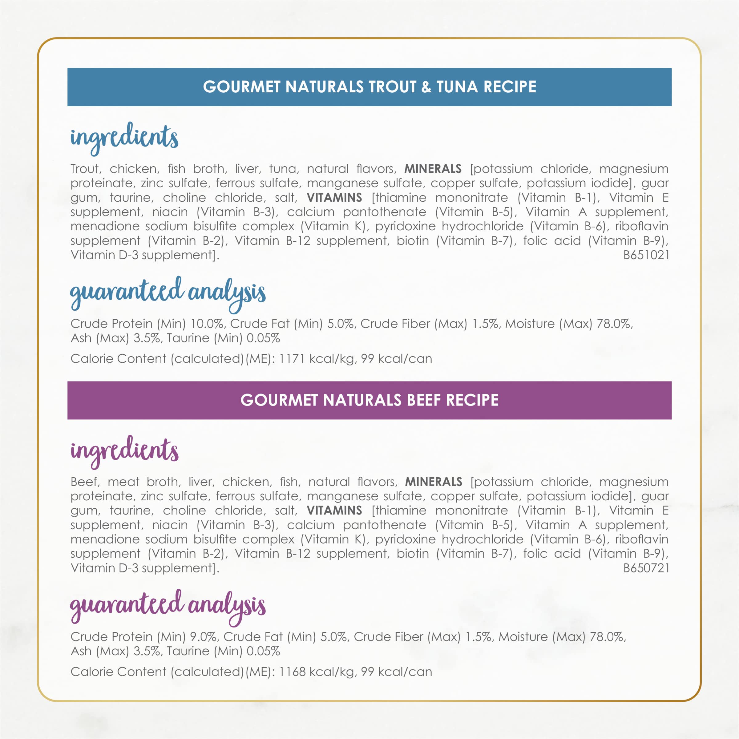 Fancy Feast lata junto a regla para comparar tamaño y porción individual