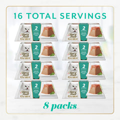Fancy Feast detalle de mousse sedosa, textura apetitosa para gatos