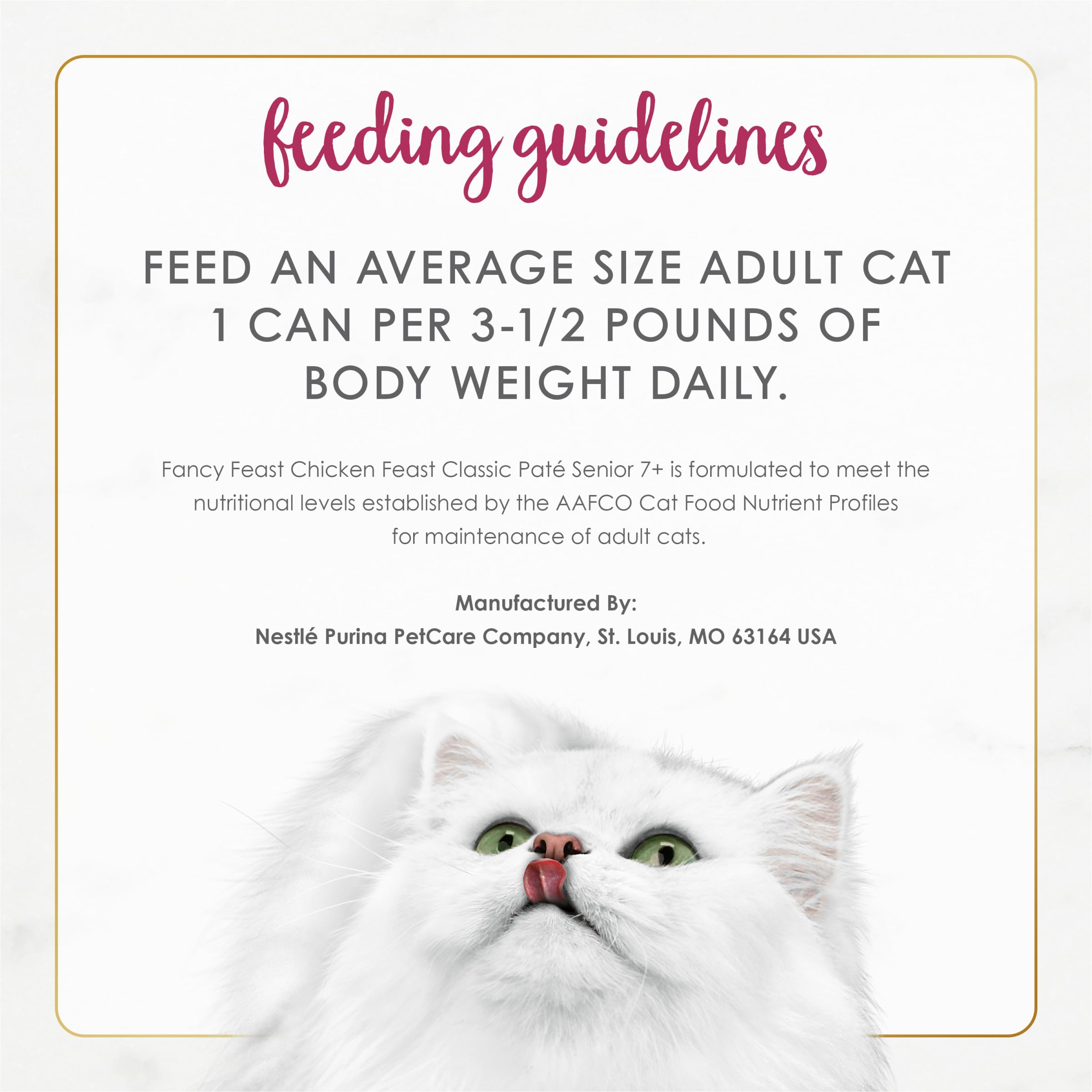 Fancy Feast ingredientes: pollo real destacando calidad proteica