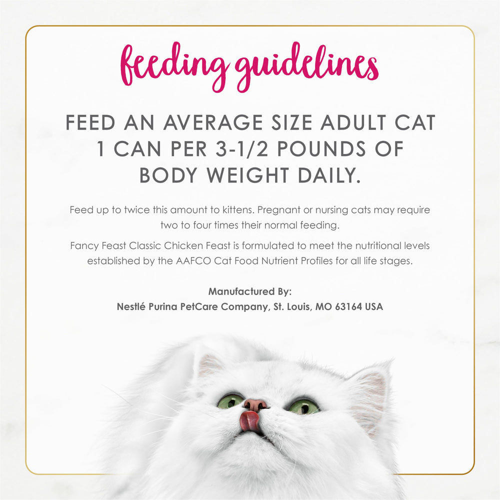 Fancy Feast pack de 24 latas ideal para abastecer hogares