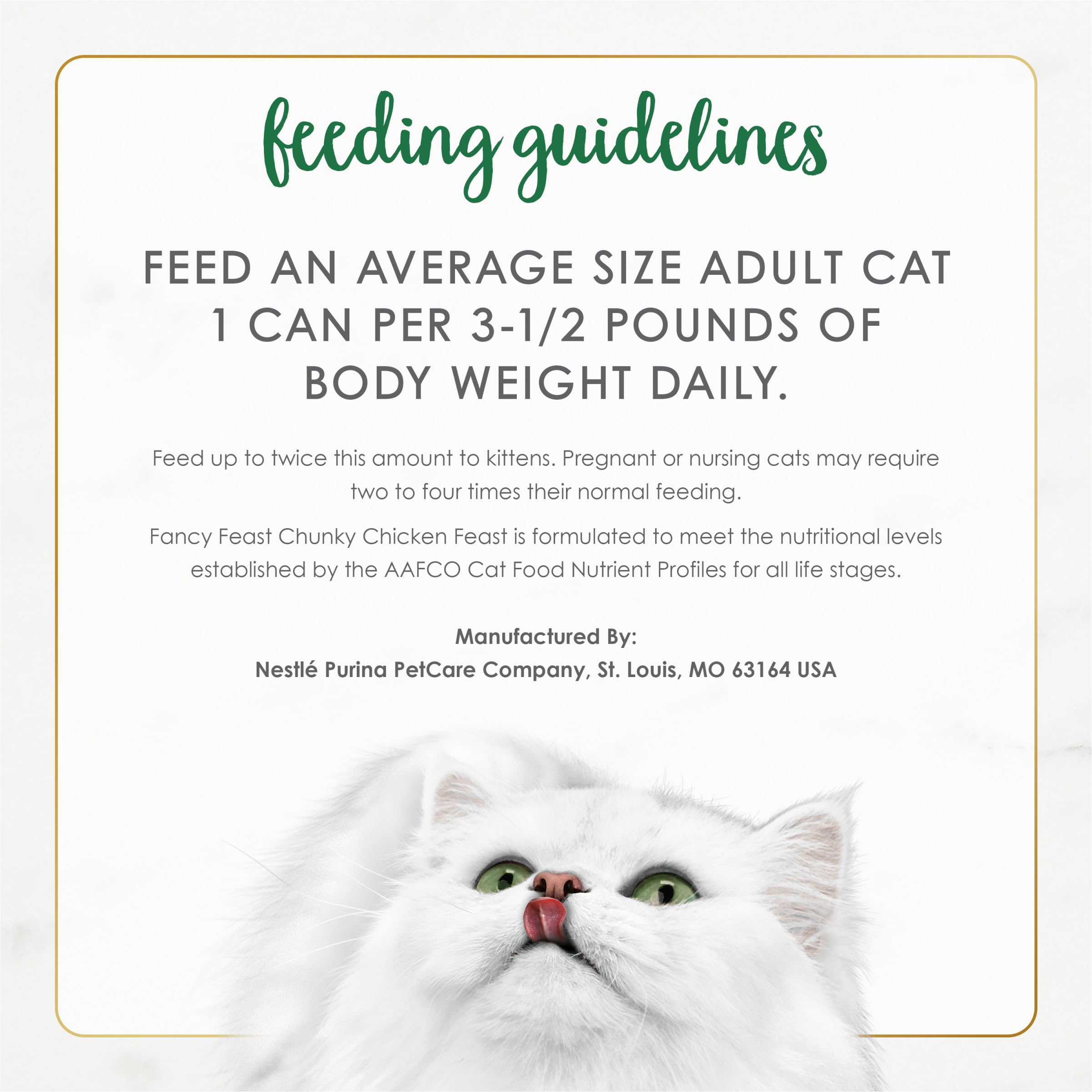 Fancy Feast pack de 24 latas ideal para abastecimiento y ahorro de tiempo