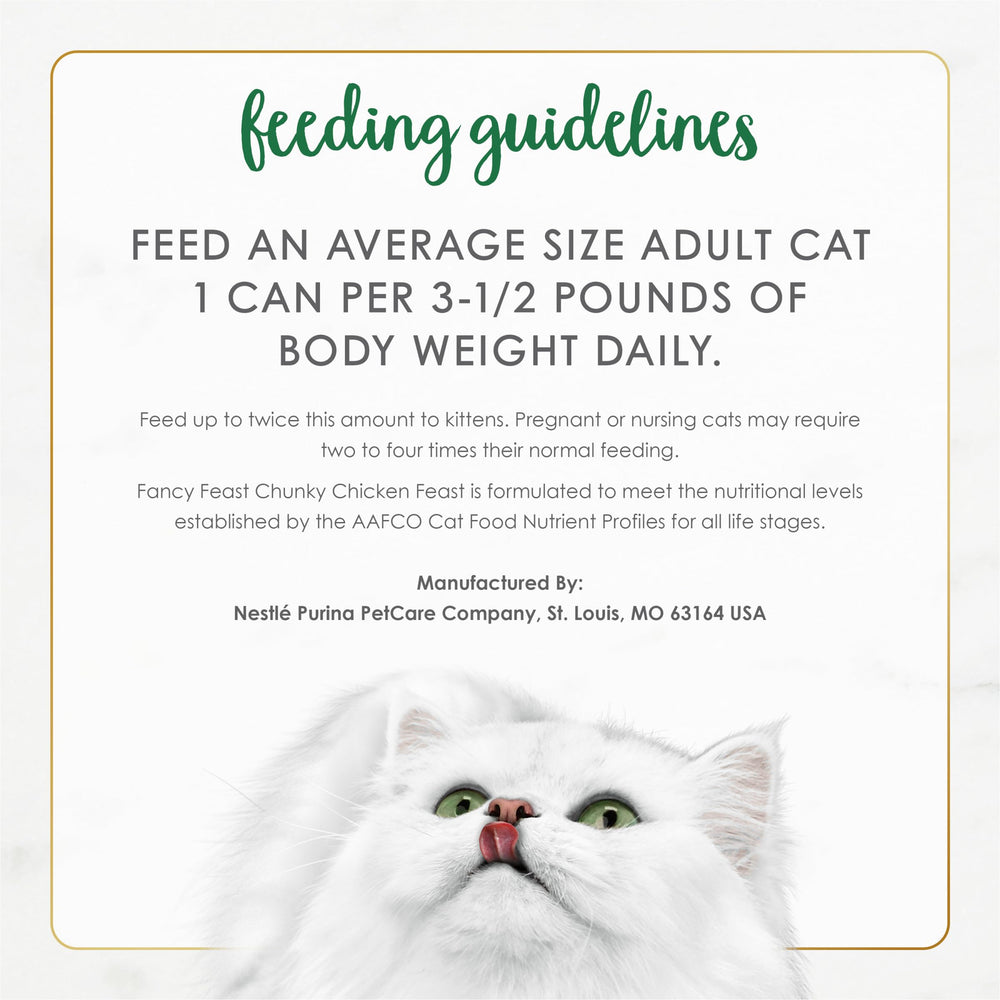 Fancy Feast pack de 24 latas ideal para abastecimiento y ahorro de tiempo