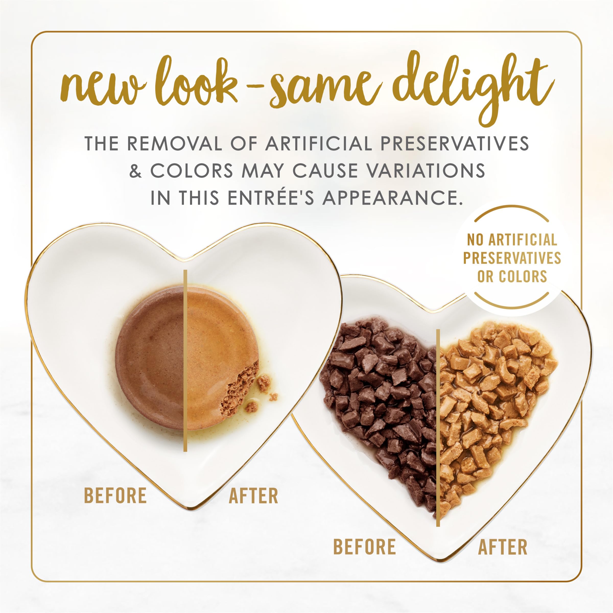 Fancy Feast lata abierta con pate, textura apetitosa que estimula al gato