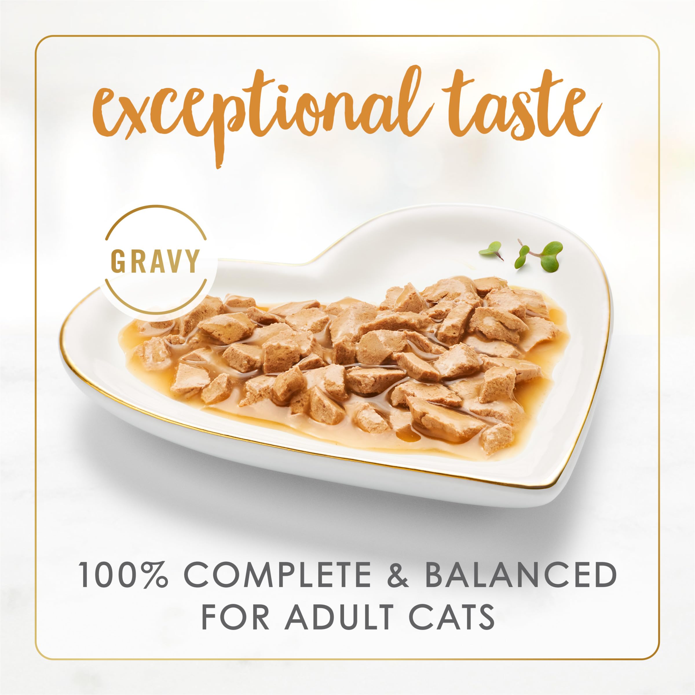 Fancy Feast primer plano de salsa brillante para mayor hidratación