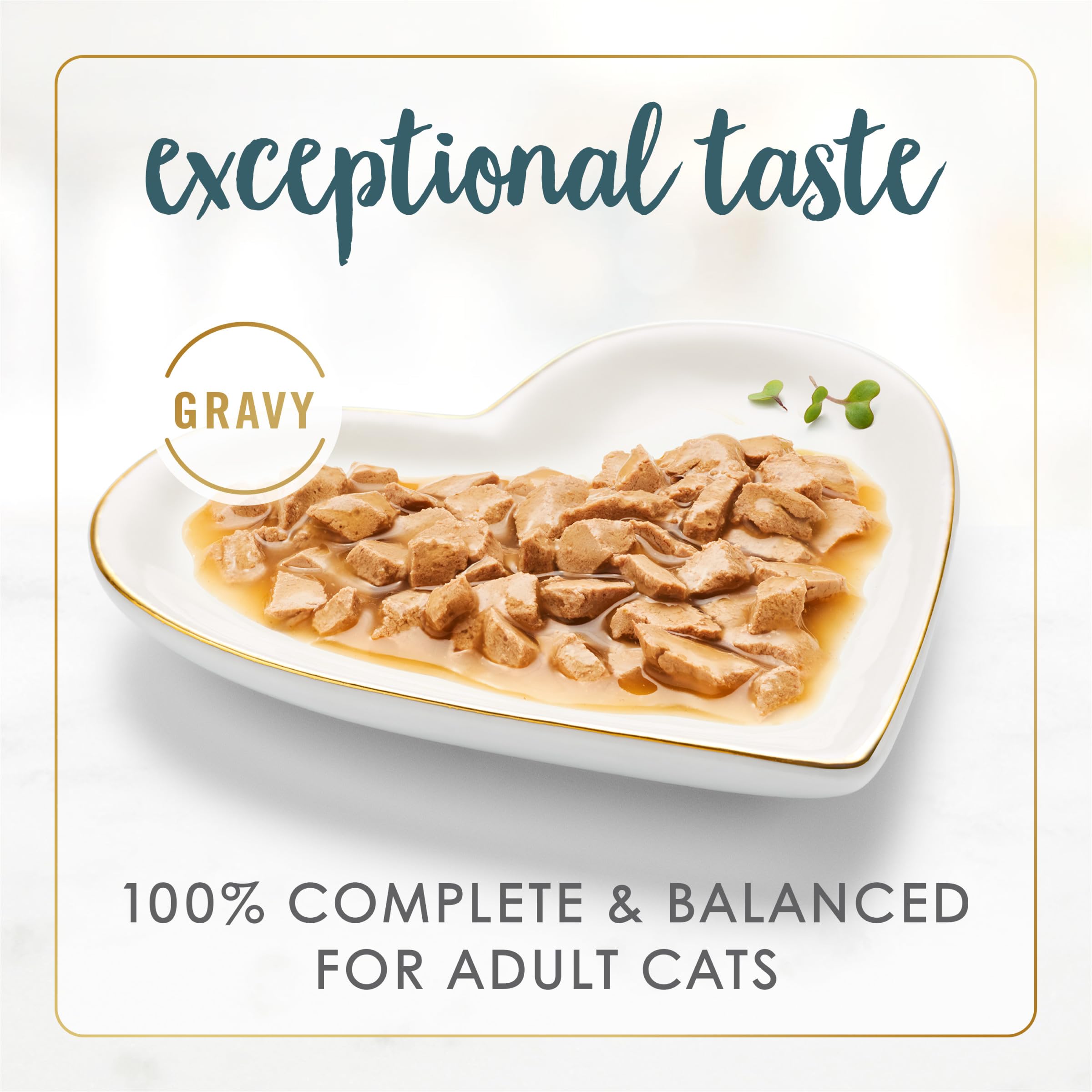 Fancy Feast trozos de pavo en salsa mostrando textura apetitosa