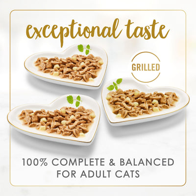 Fancy Feast close-up trozos de pavo tierno con queso cheddar real
