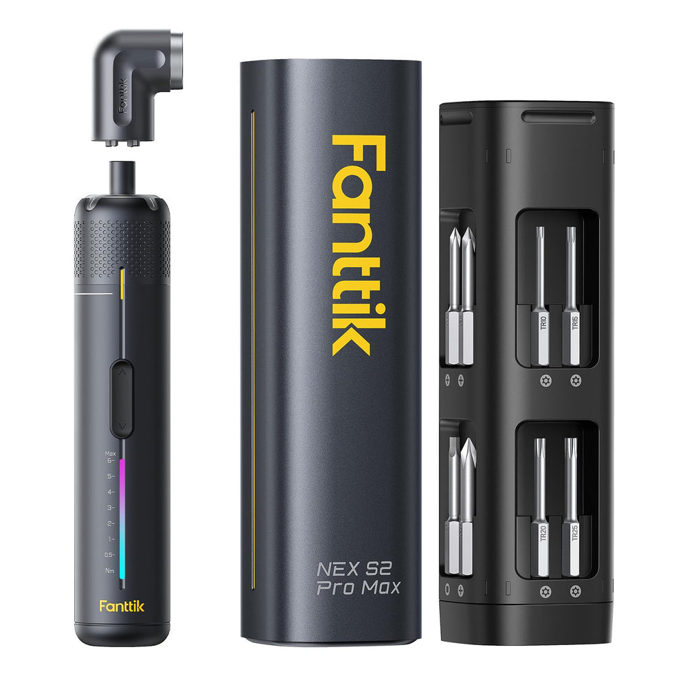 Fanttik S2 Pro Max front case shown closed for compact storage and portability