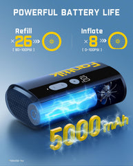 Fanttik X9 Ace en mano, tamaño de palma que facilita transporte