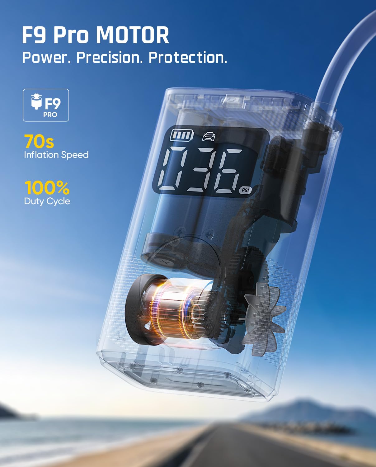 Fanttik X9 Pro batería 7.4V y sistema de refrigeración, mayor autonomía