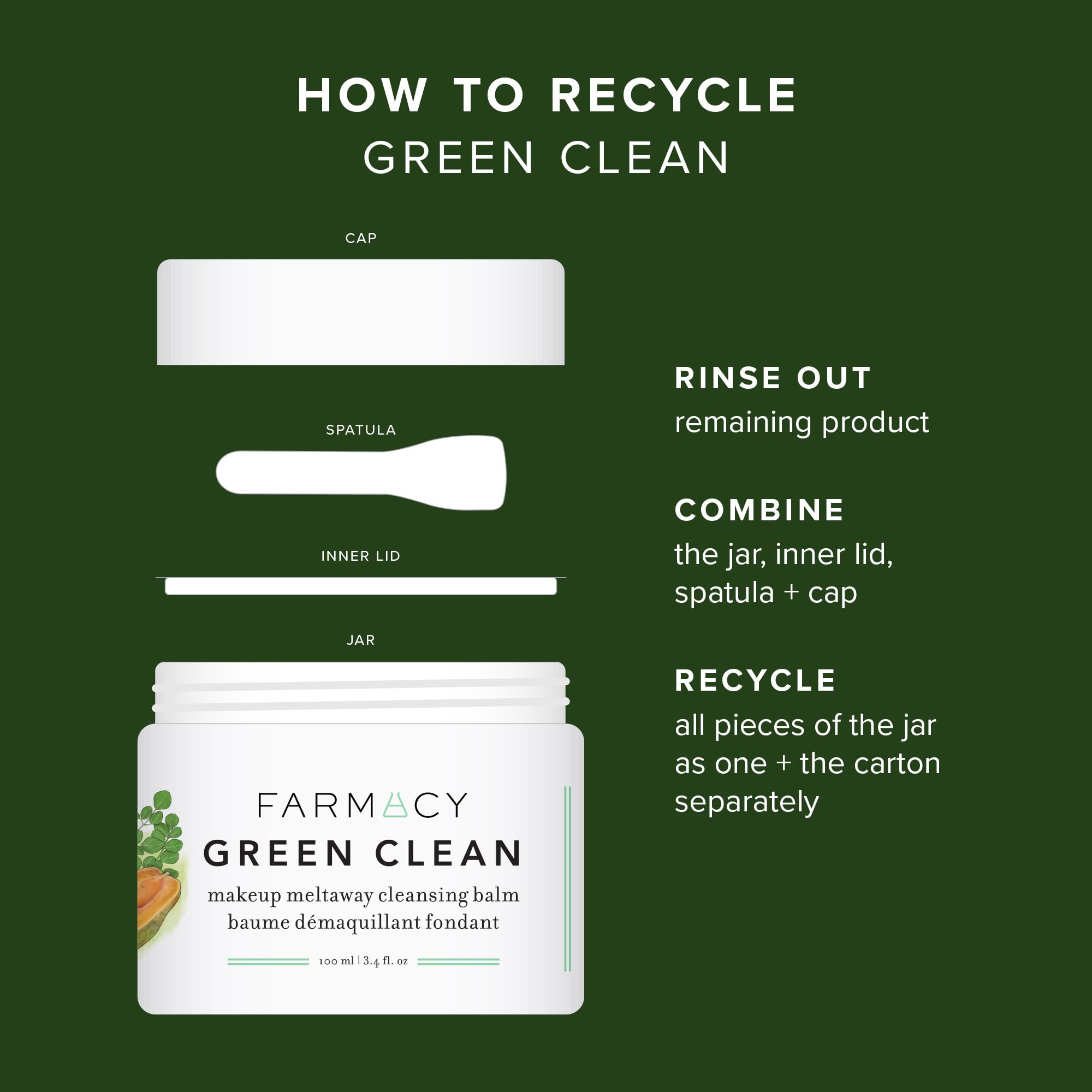 farmacy Green Clean on bathroom vanity with towel, lifestyle scene suggesting daily skincare ritual