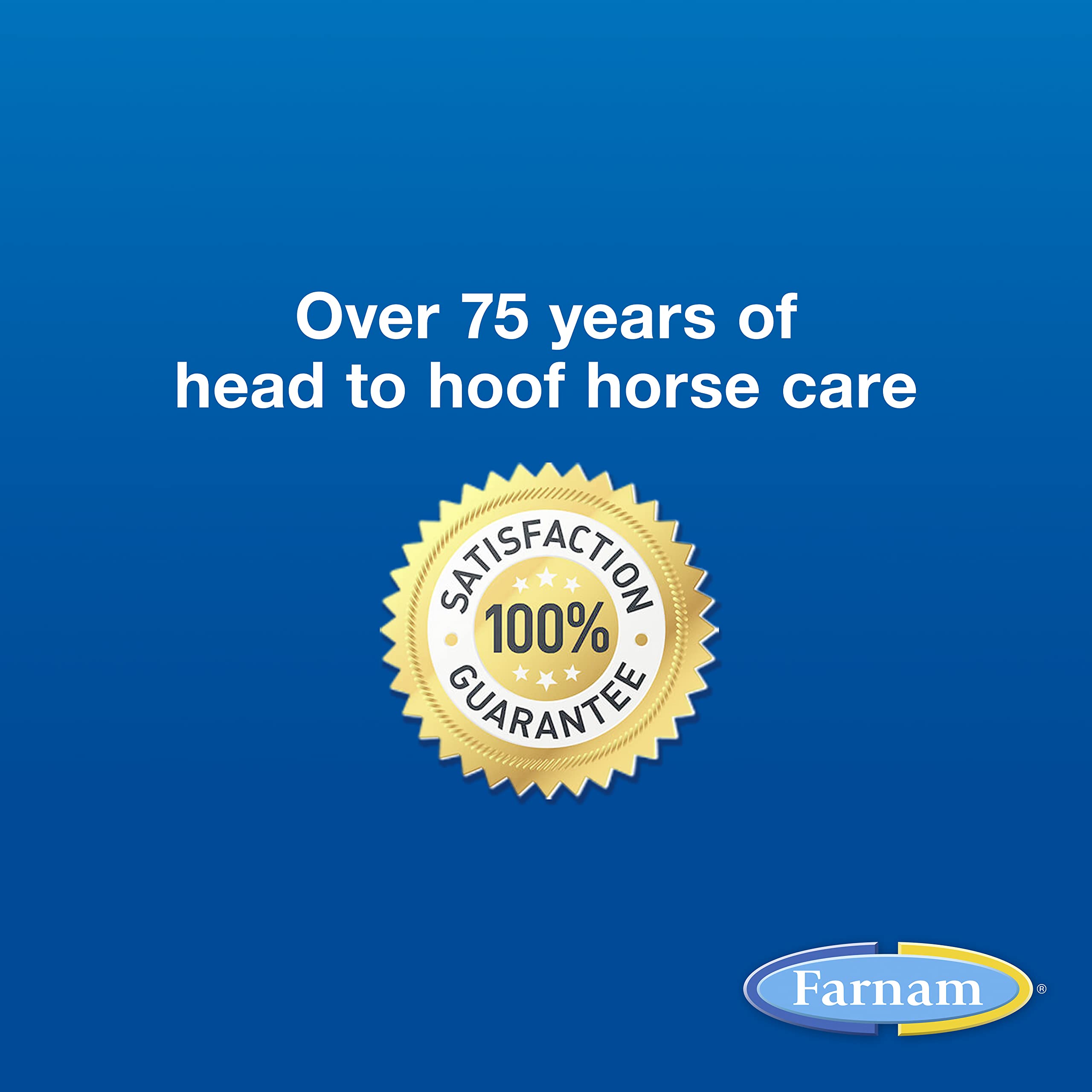Farnam uso en caballo barefoot pastando que mantiene flexibilidad y resistencia