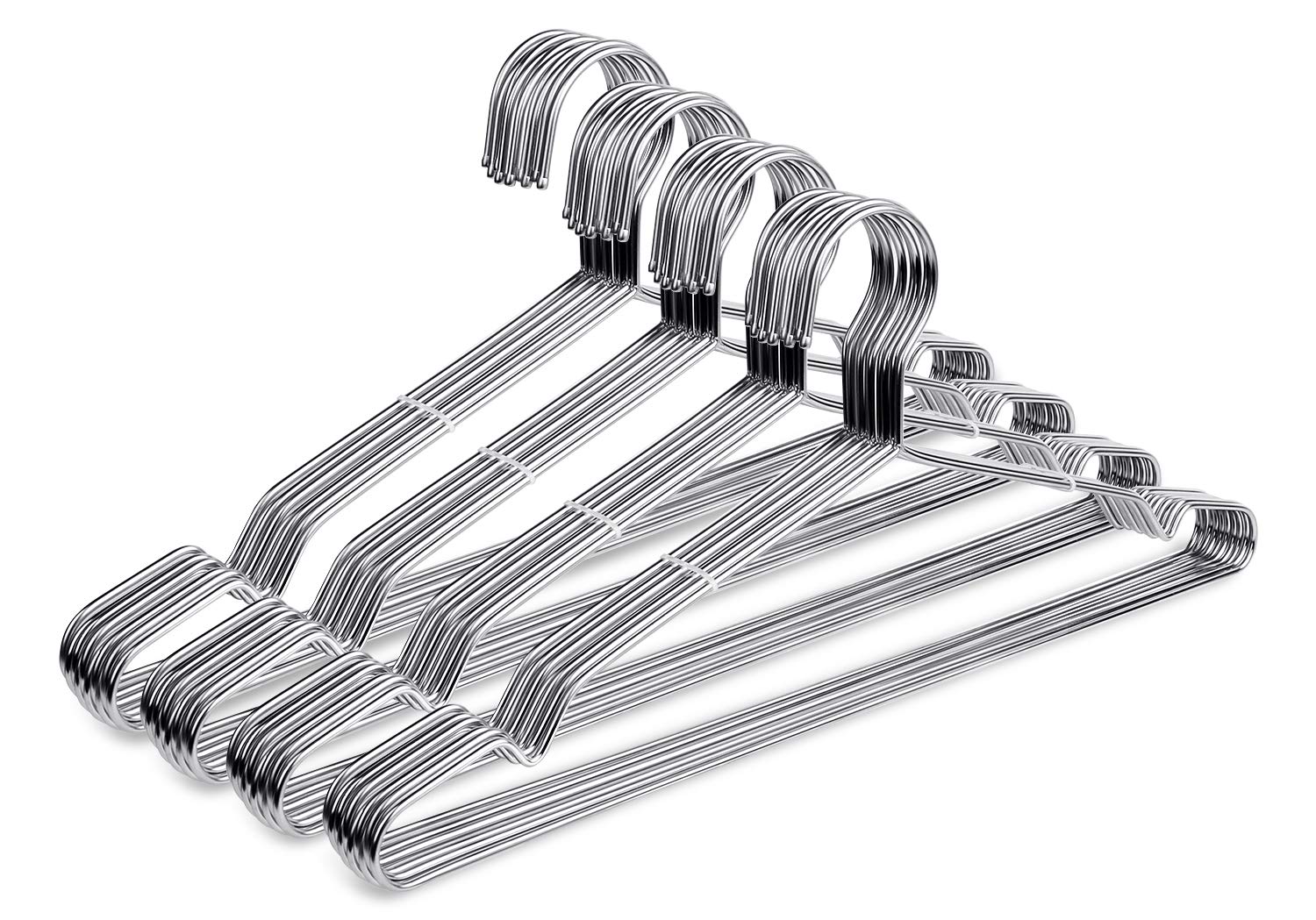 Fayleeko pack frontal de 40 perchas resistente y ahorra espacio