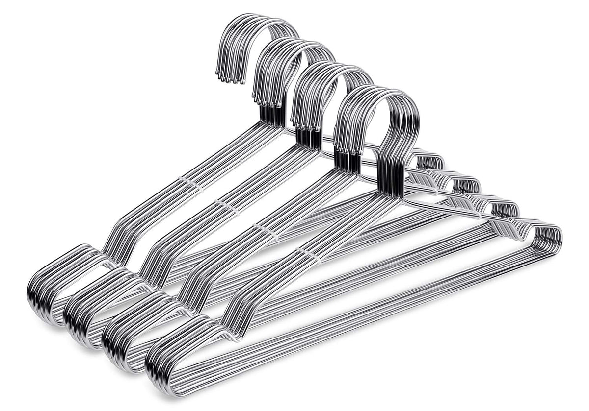 Fayleeko pack frontal de 40 perchas resistente y ahorra espacio
