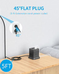 FDTEK puertos USB con Smart IC, carga optimizada para móviles y tablets