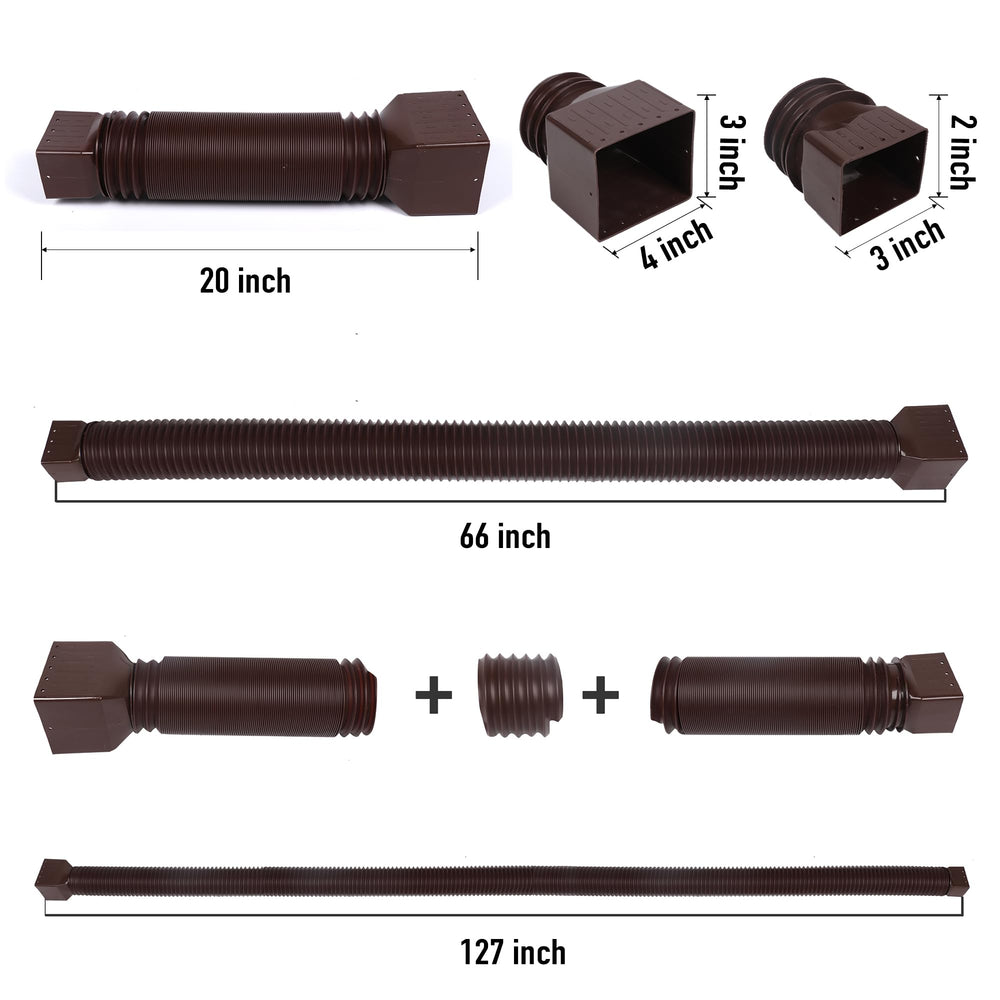 FEILAYDUN primer plano del conector que permite unir dos tubos con firmeza y estabilidad