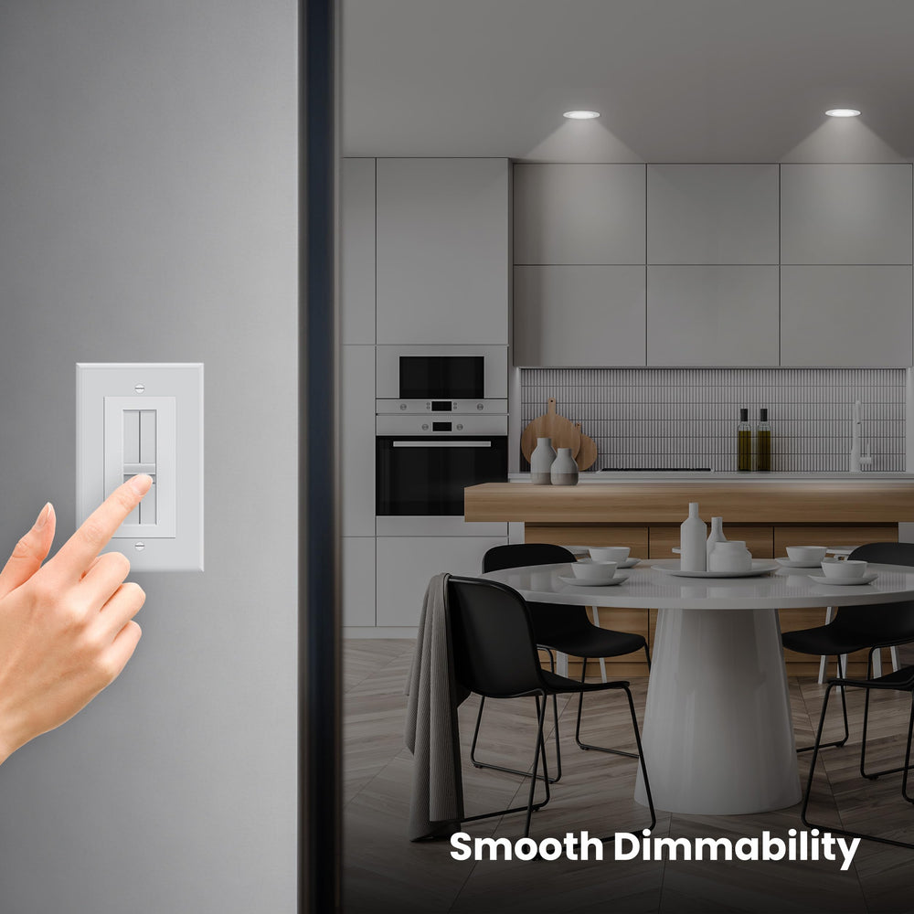 Feit Electric bombilla instalada en luminaria empotrada, iluminación eficiente