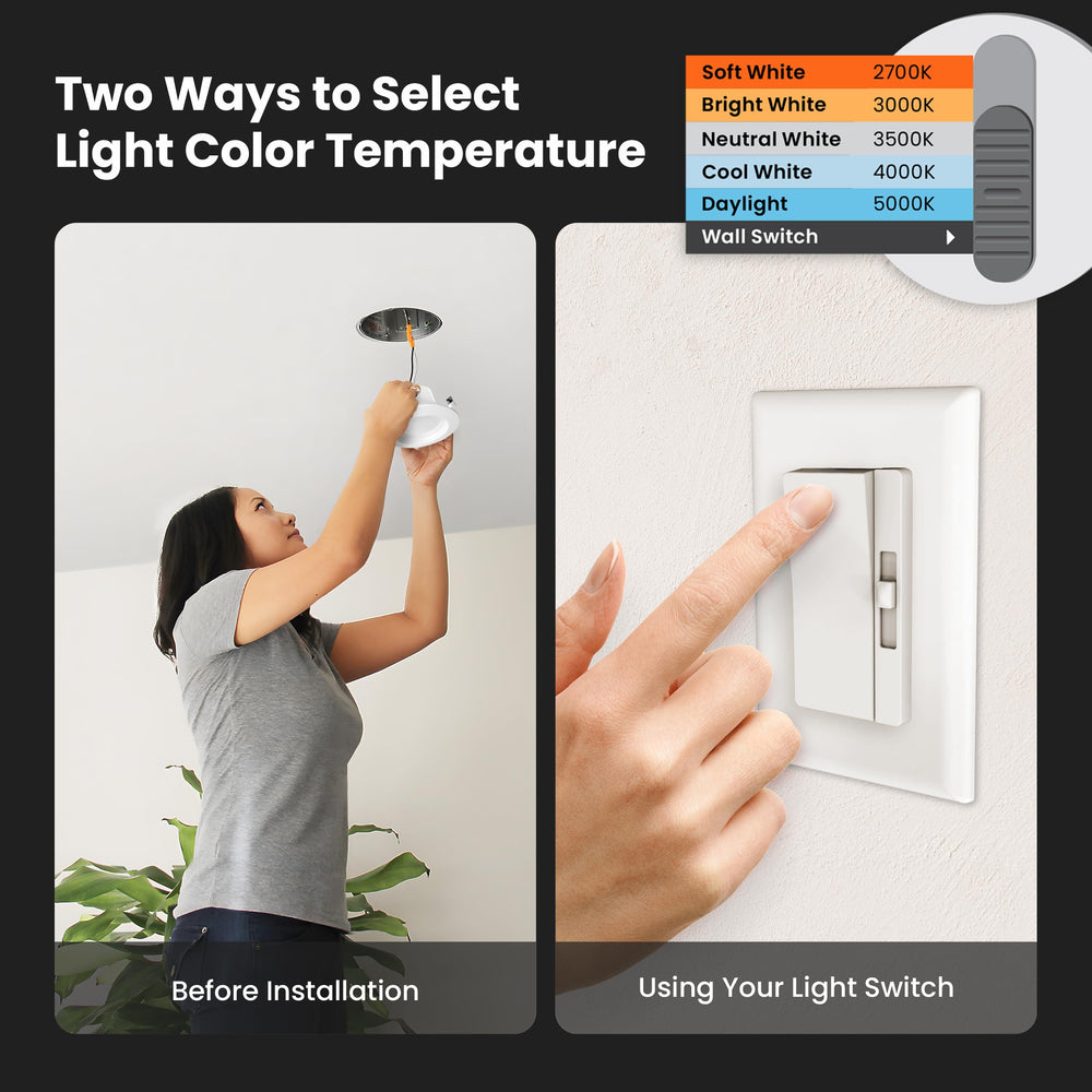 Feit Electric LED chip and diffuser detail showing light quality and even illumination benefit