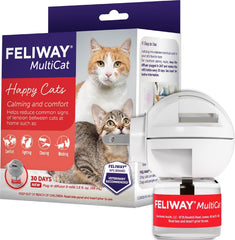 FELIWAY empaque frontal mostrando el kit y tranquilidad visible