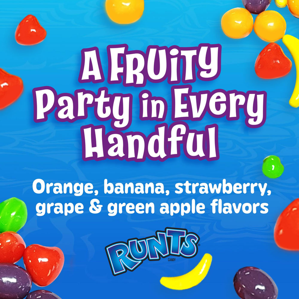 Ferrara Wonka Runts caja abierta en mano para llevar y compartir