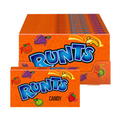 Ferrara Wonka Runts caja frontal mostrando colores vibrantes y conveniencia
