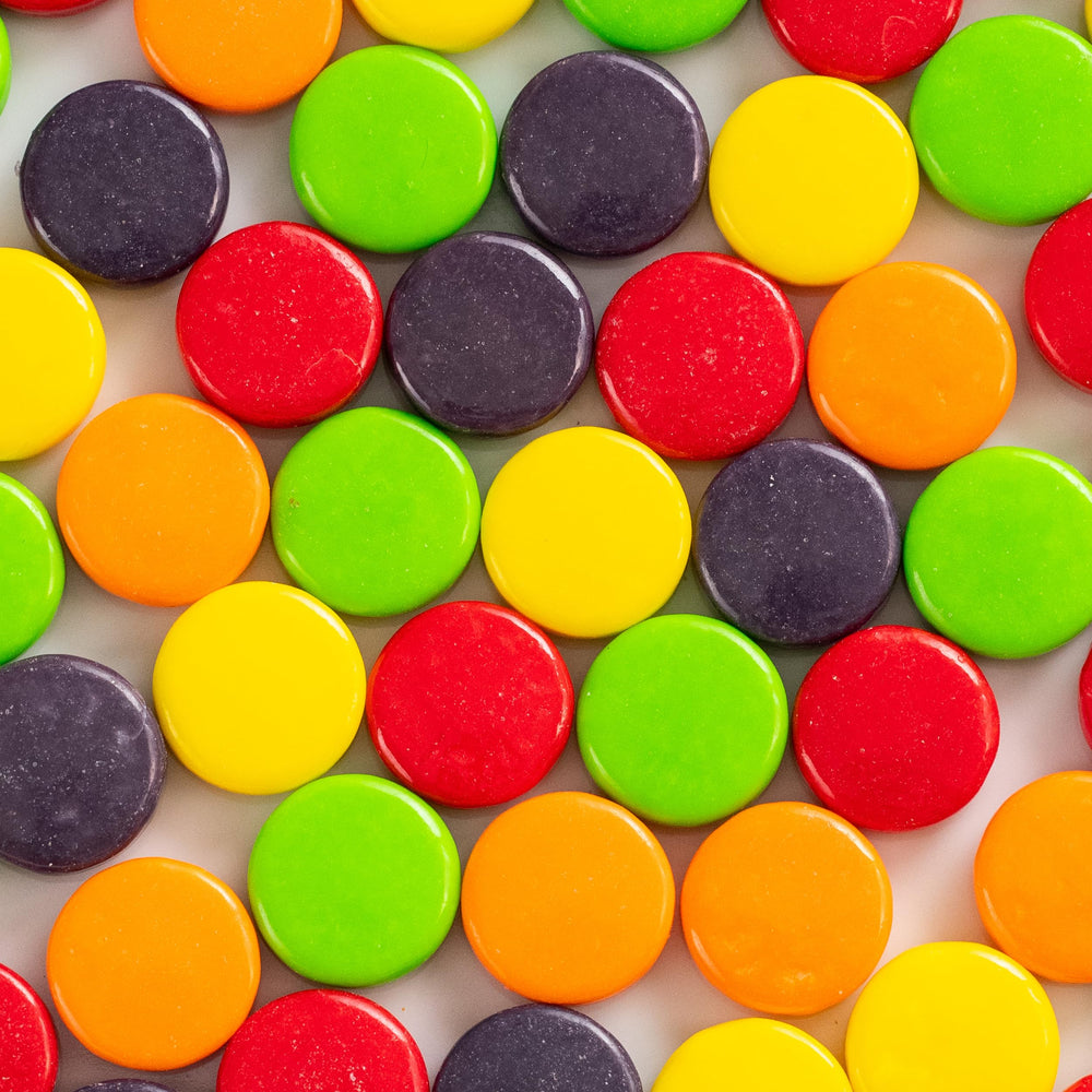 Ferrara Wonka Spree detalle de textura mostrando capa dulce y centro ácido
