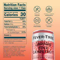 Detalle de burbujas en la bebida Fever-Tree que enfatiza textura crujiente y sabor vivo