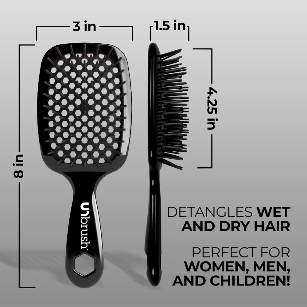 FHI Heat UNbrush desenredando cabello mojado con menos tirones