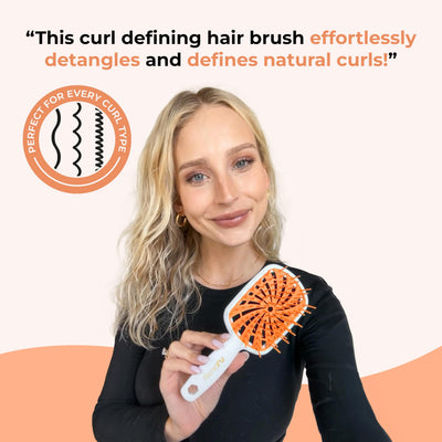 FHI Heat detalle de cerdas UltraFlex que desenredan sin romper el cabello