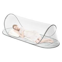 Fhyada vista frontal del mosquitero pop-up, protección rápida y portátil