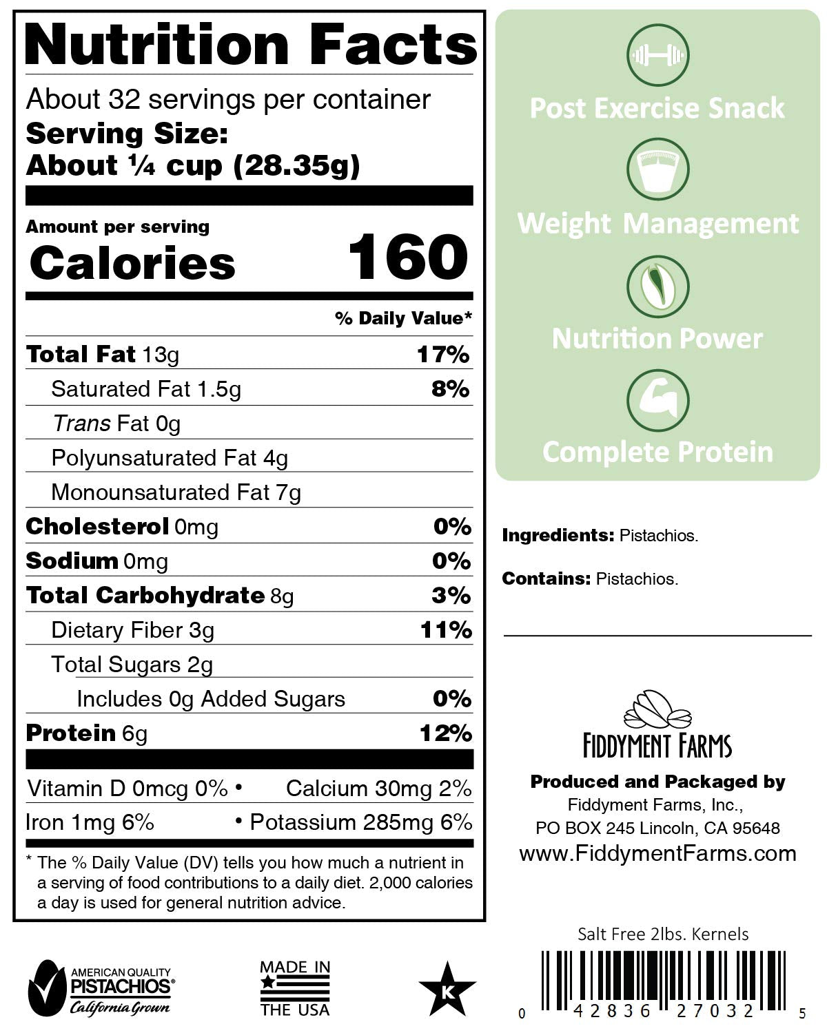 Fiddyment Farms bol con pistachos en receta, demostrando versatilidad en la cocina