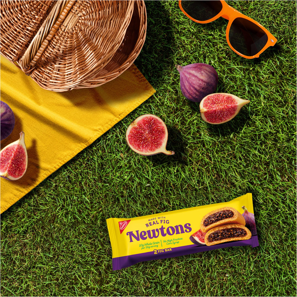 Fig Newtons etiqueta de ingredientes que evidencia uso de fruta real