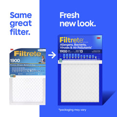 Filtrete close-up of pleat pattern highlighting improved airflow and capture