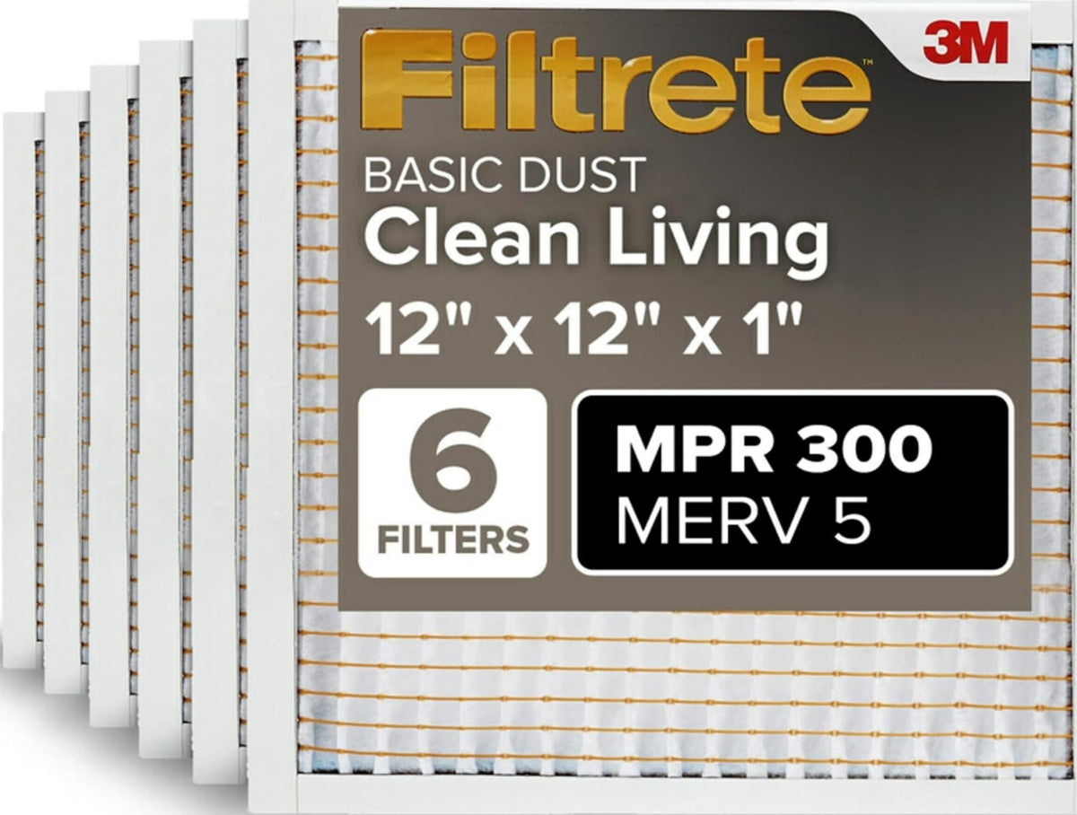 Filtrete empaque frontal seis filtros, fácil almacenamiento