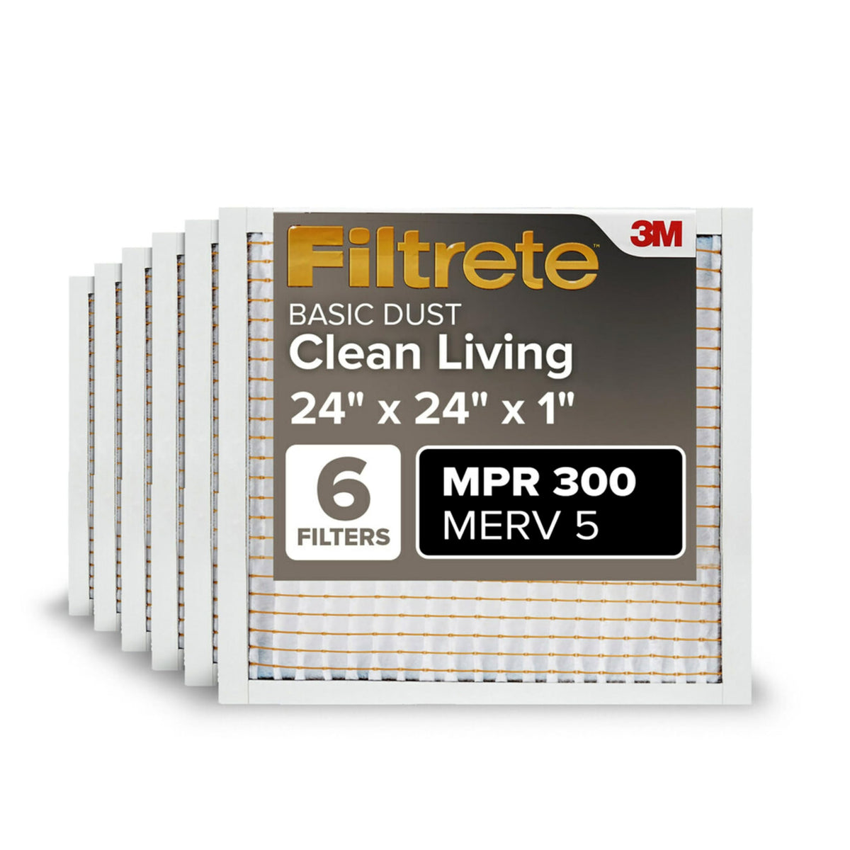 Filtrete empaque frontal 6 pack mostrando ahorro y recambio