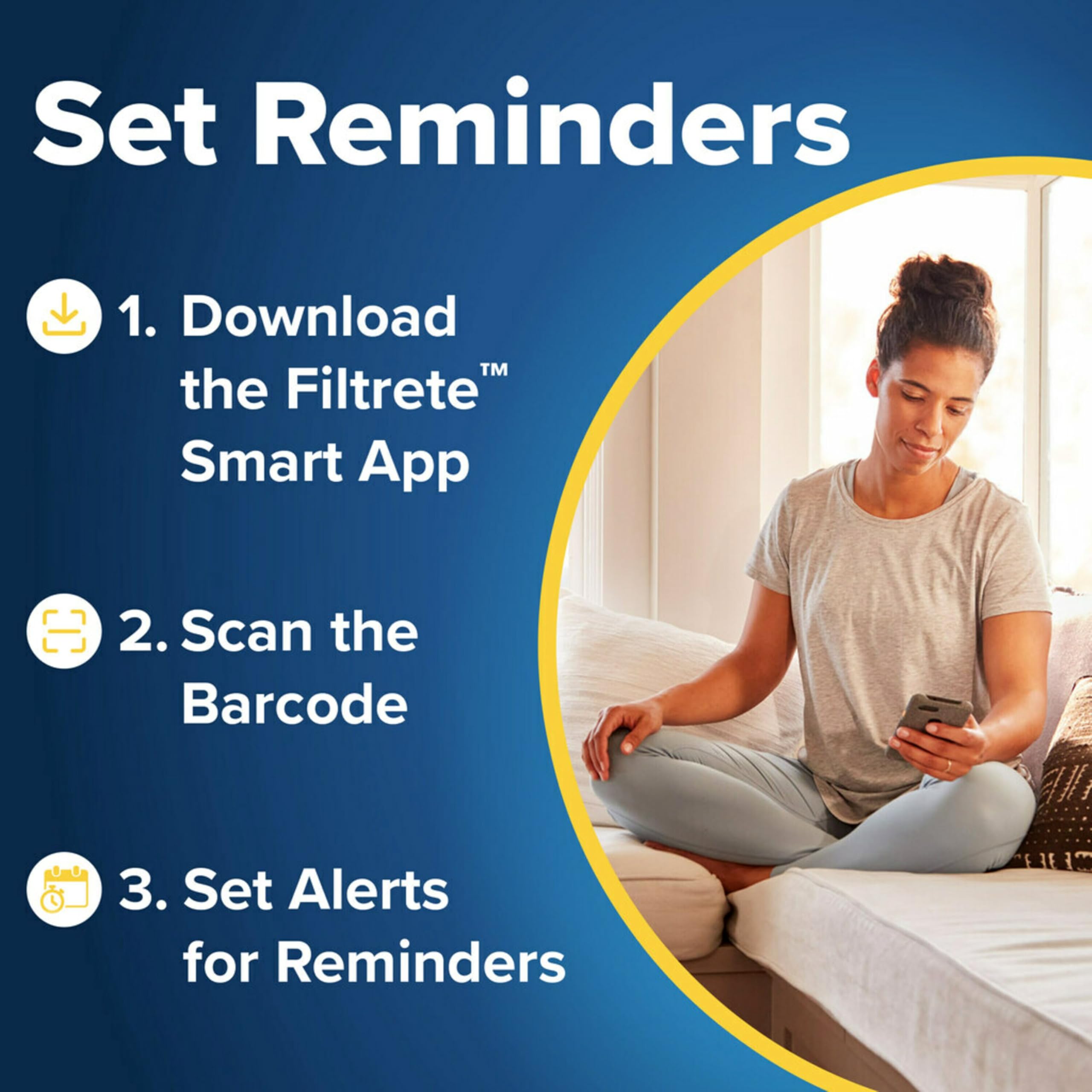 Filtrete uso en varias habitaciones, repuestos incluidos