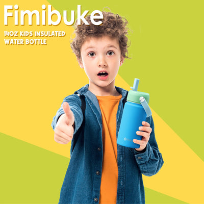 Fimibuke wide mouth open with ice and fruit for easy filling and cleaning