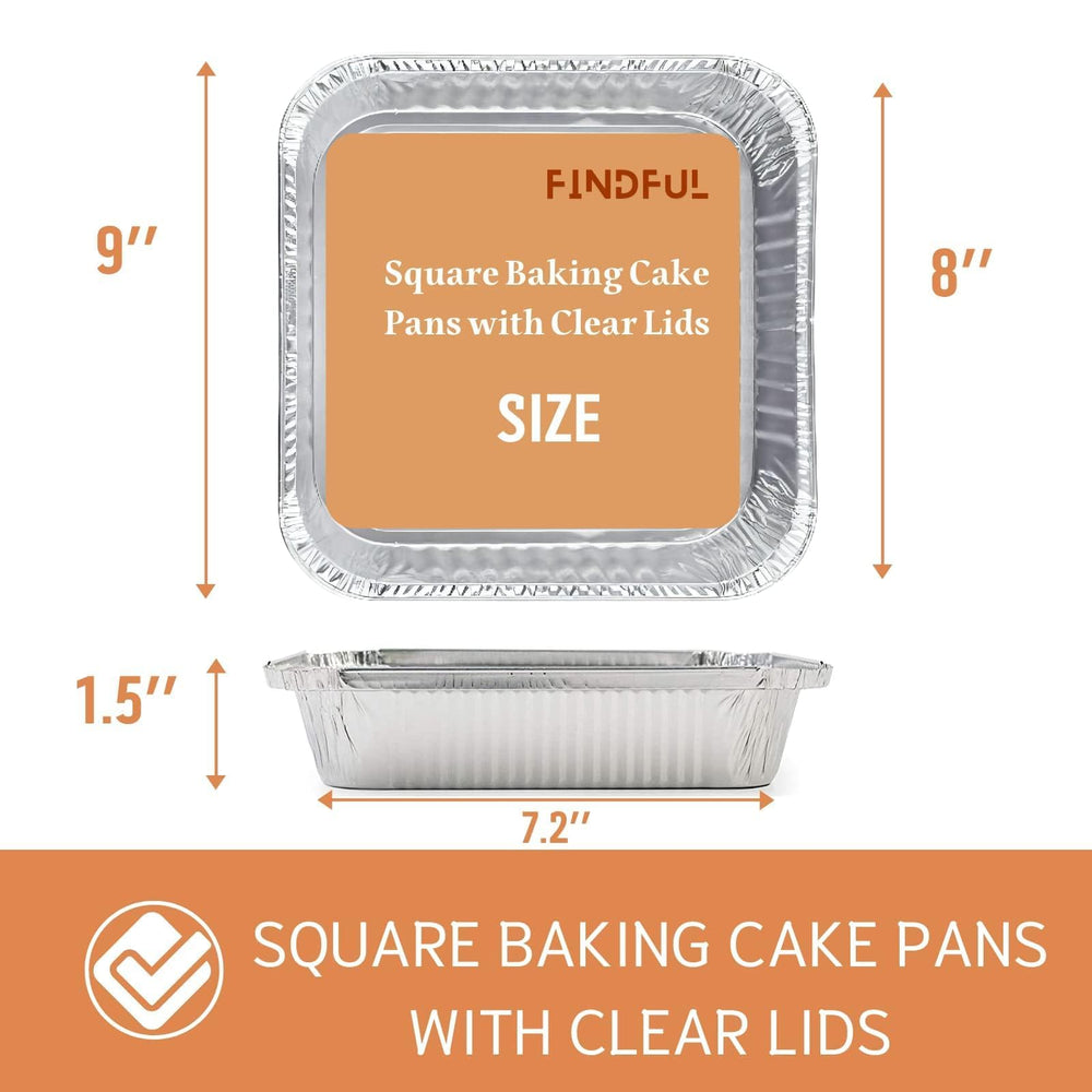 Findful tapa transparente cerrada sobre bandeja, visibilidad y protección
