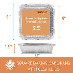 Findful tapa transparente cerrada sobre bandeja, visibilidad y protección