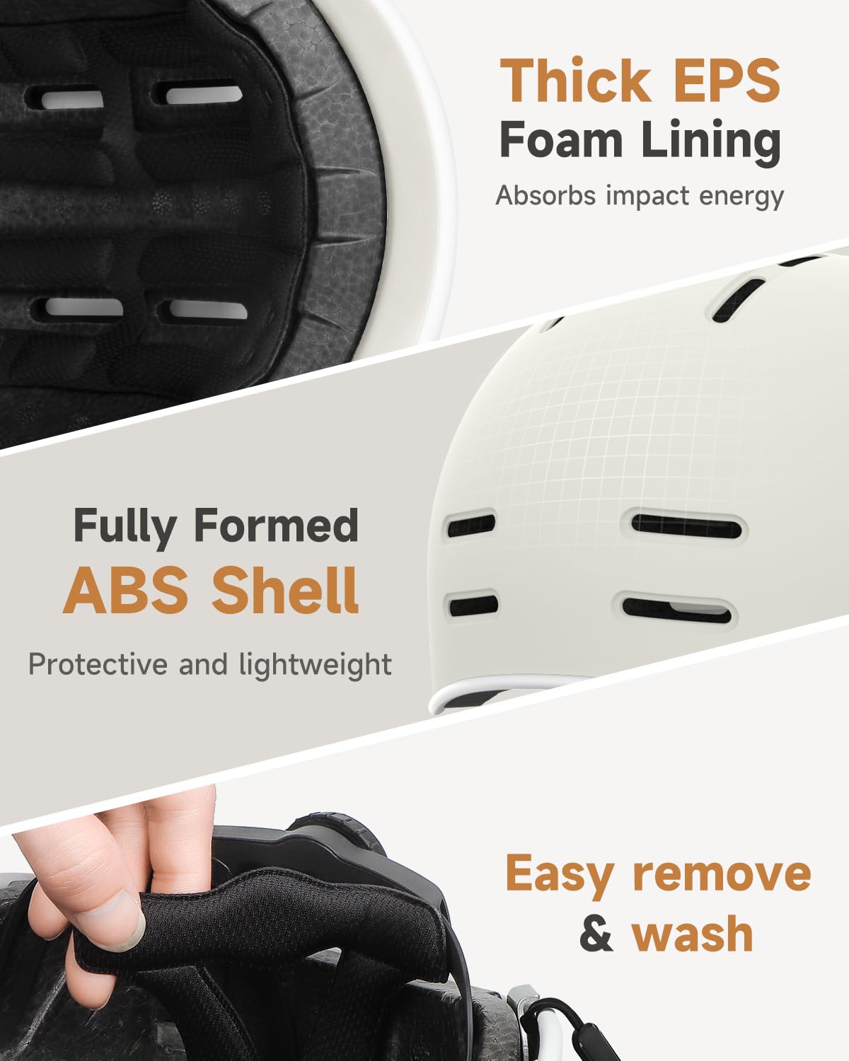 Findway helmet top view highlighting 14 vents for improved airflow