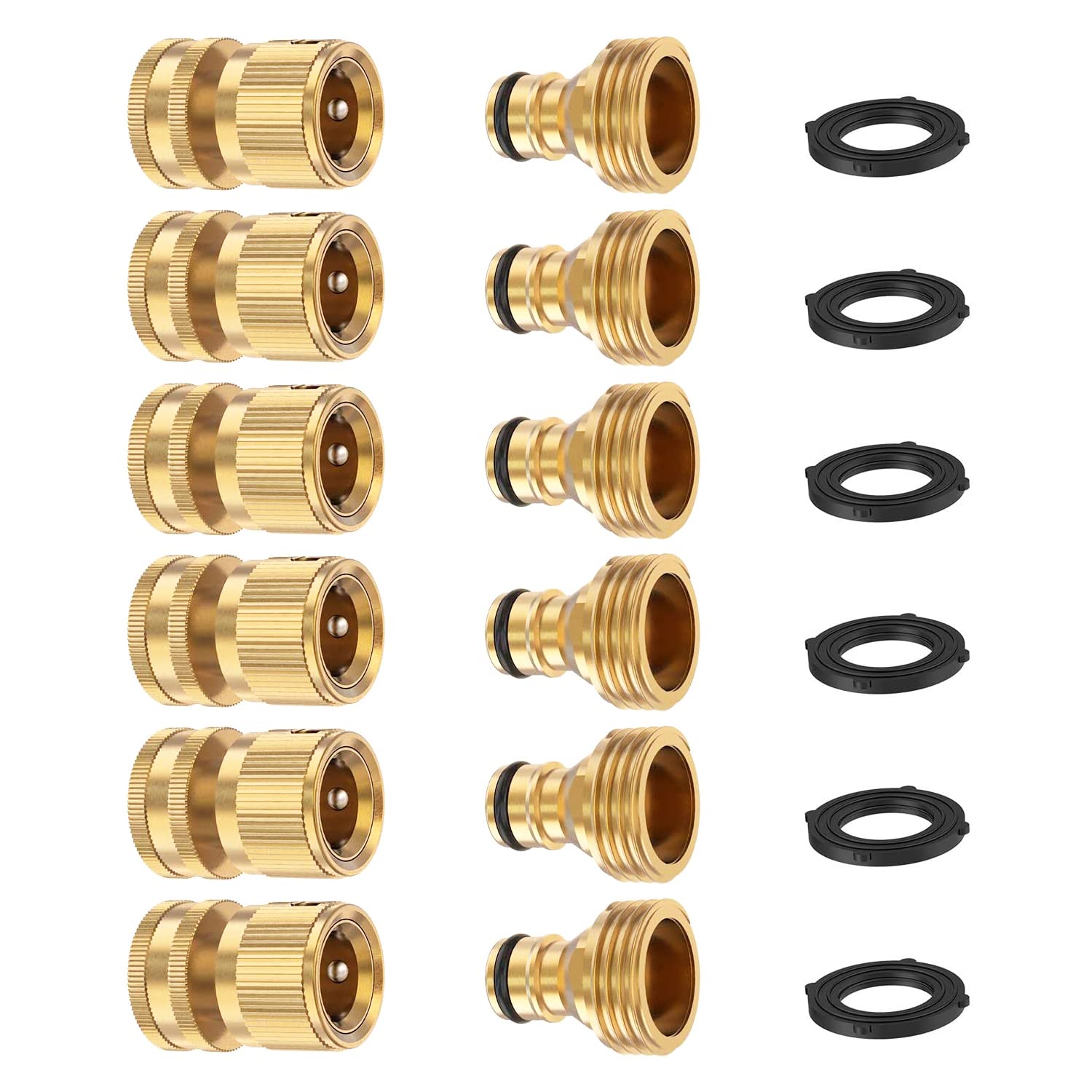 FINEST+ conector frontal de latón que asegura unión duradera