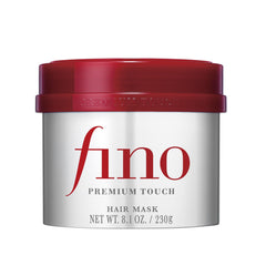 Fino envase frontal de la mascarilla 8.1 oz mostrando etiqueta y diseño elegante