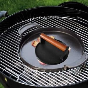 Firsgrill base plana y bordes que aseguran presión uniforme