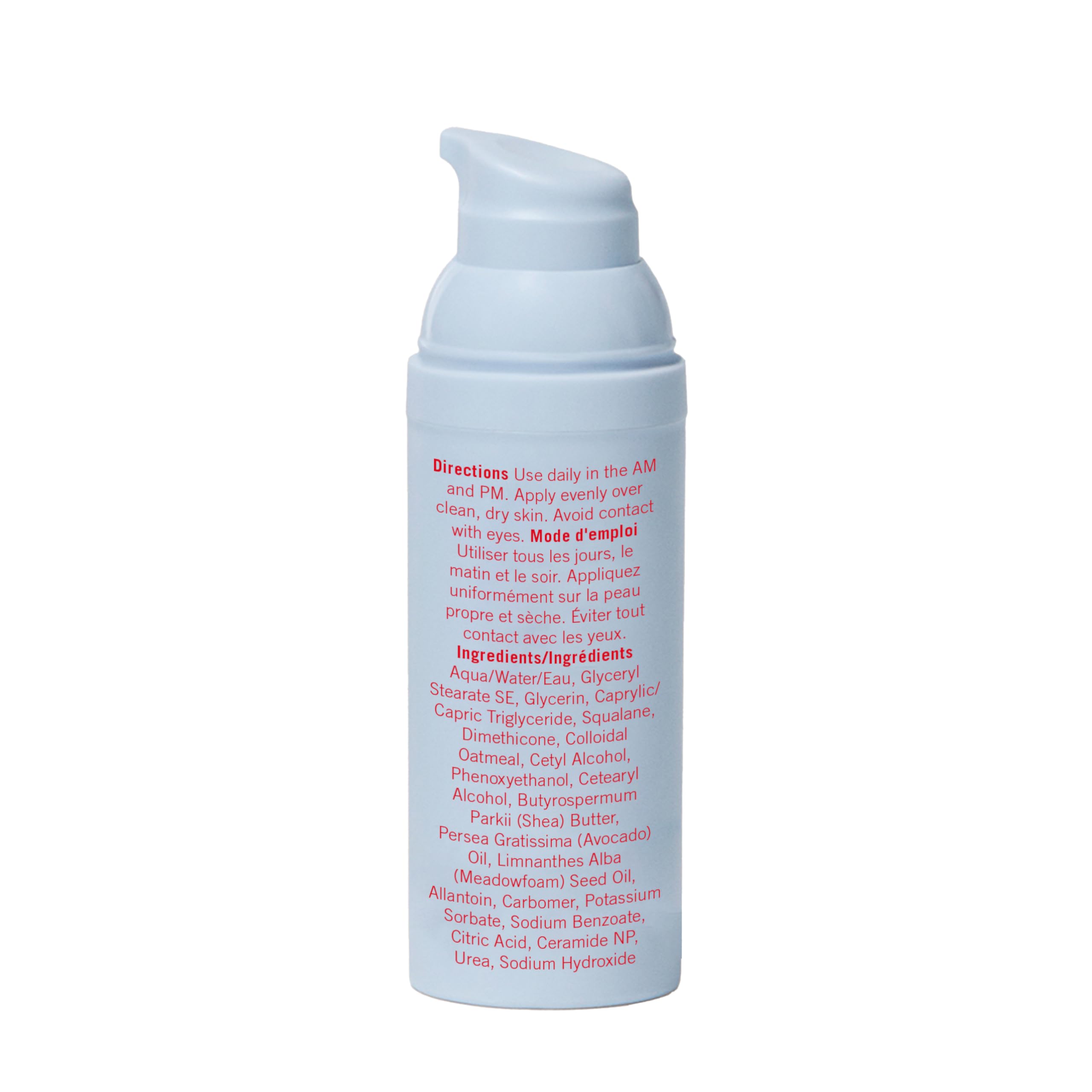 First Aid Beauty etiqueta que destaca libre de fragancia y apta para sensibles