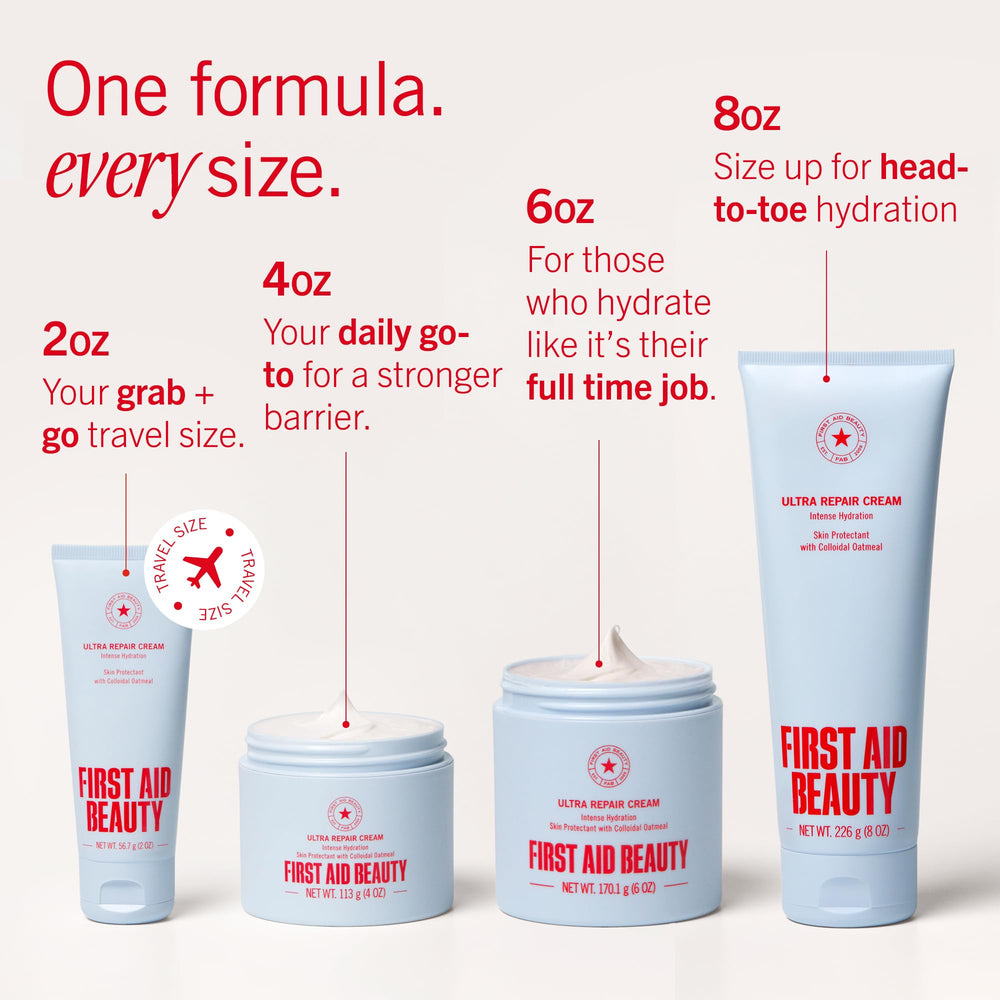 First Aid Beauty sellos de reconocimiento dermatológico, confianza