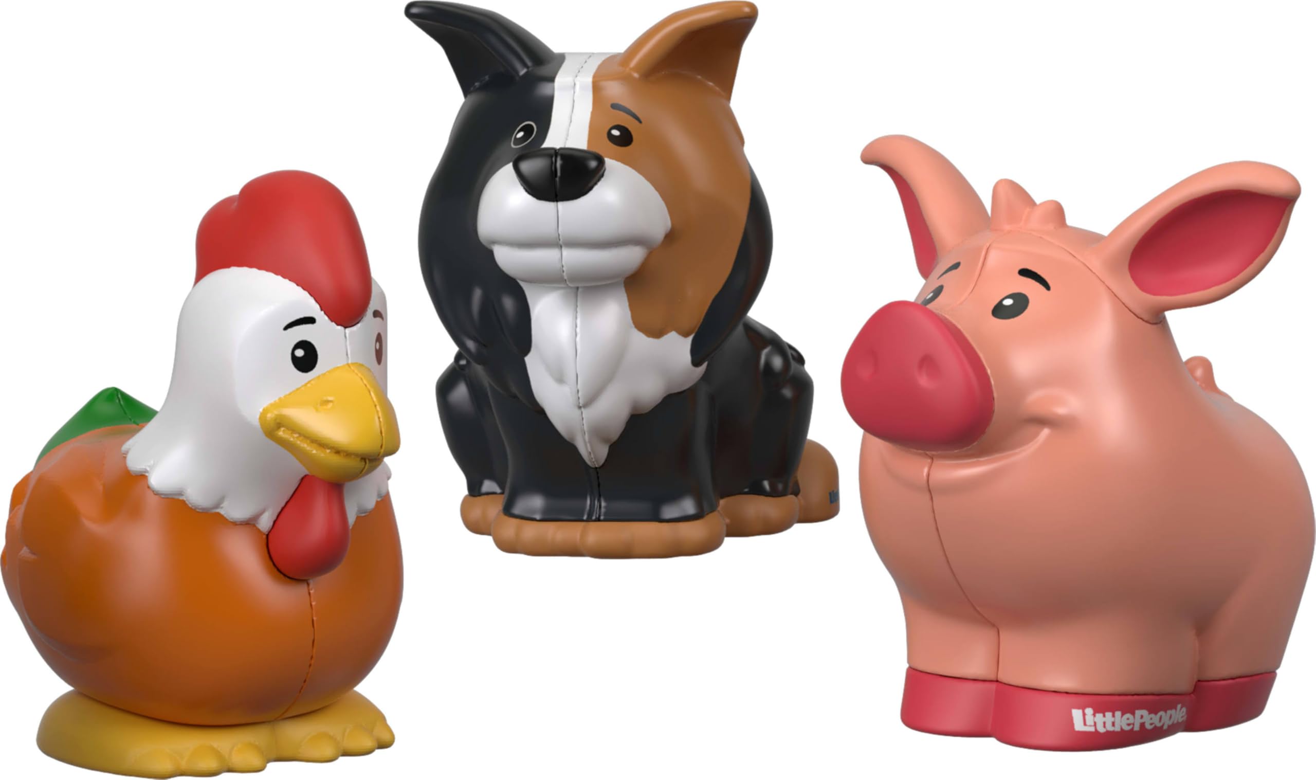 Fisher-Price detalle de textura y colores de una figura que resalta acabado resistente