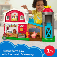 Fisher-Price primer plano de botones y texturas que muestran controles táctiles y durabilidad