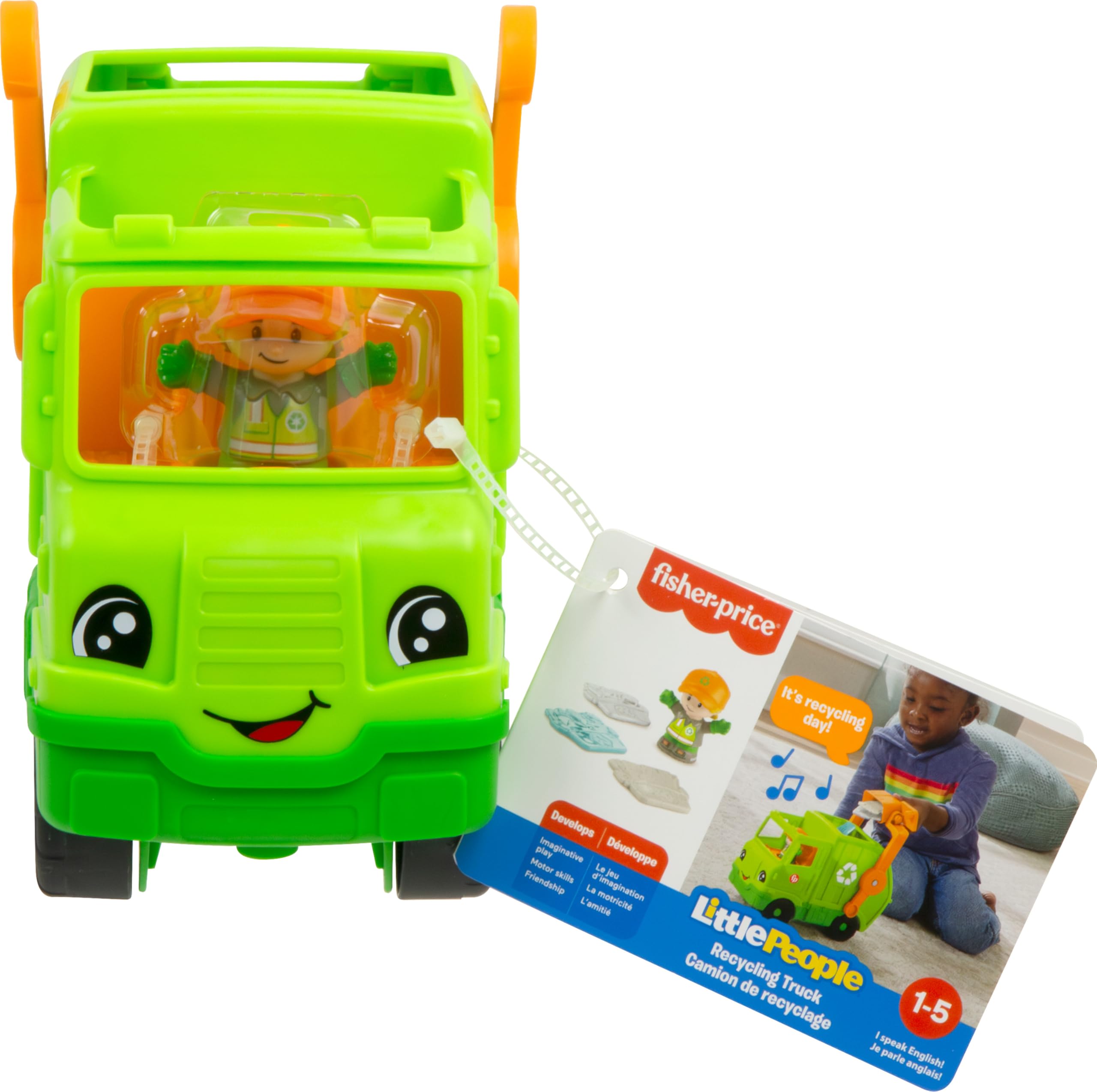 Fisher-Price comparación de tamaño para manos pequeñas y portabilidad