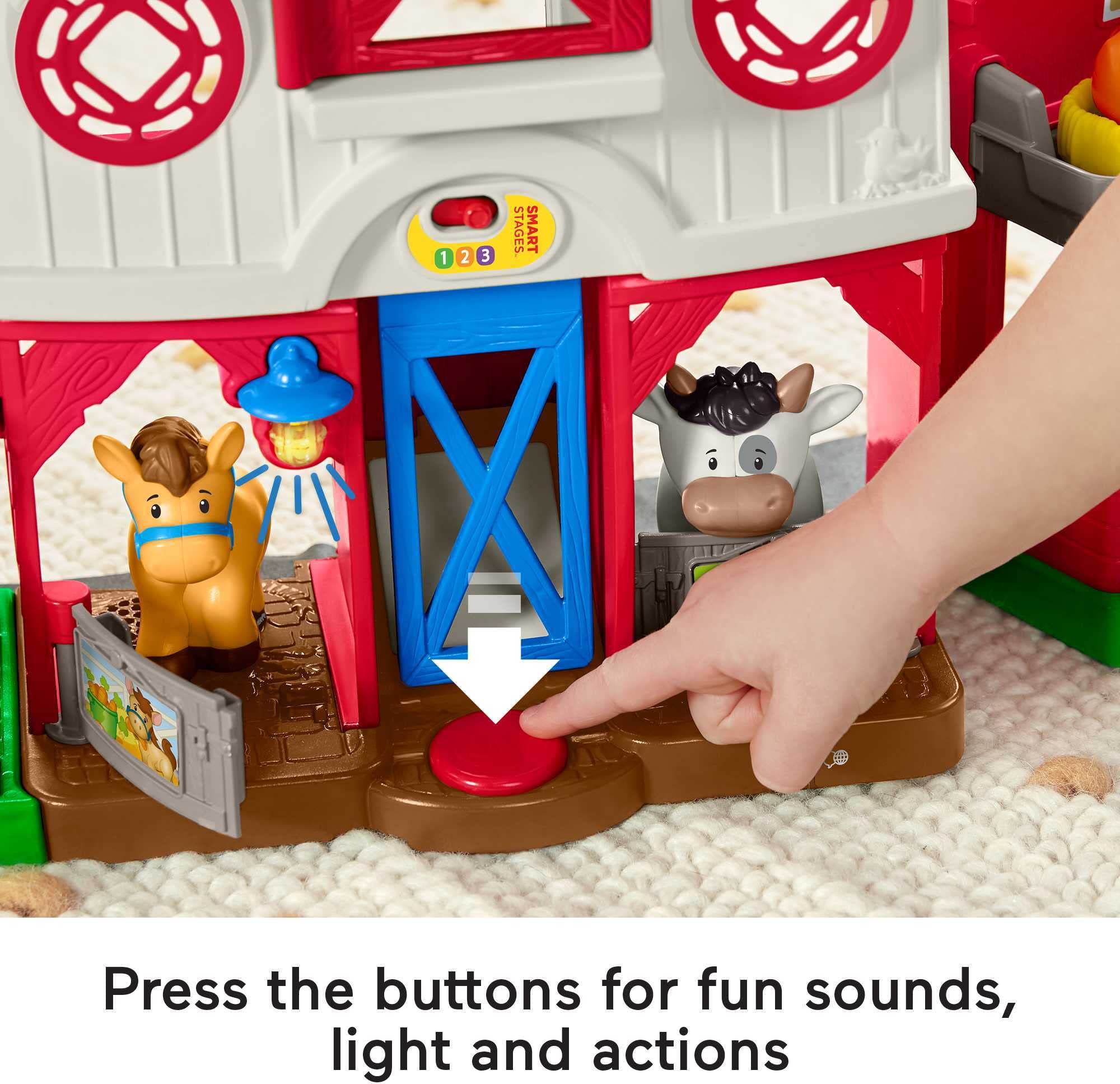 Fisher-Price conjunto de figuras y accesorios que promueven narrativa y cuidado