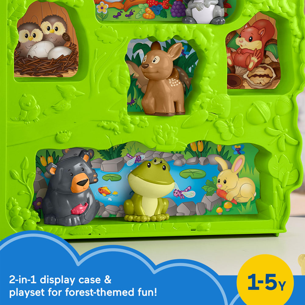 Fisher-Price ocho figuras agrupadas mostrando variedad y colores llamativos