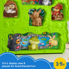 Fisher-Price ocho figuras agrupadas mostrando variedad y colores llamativos